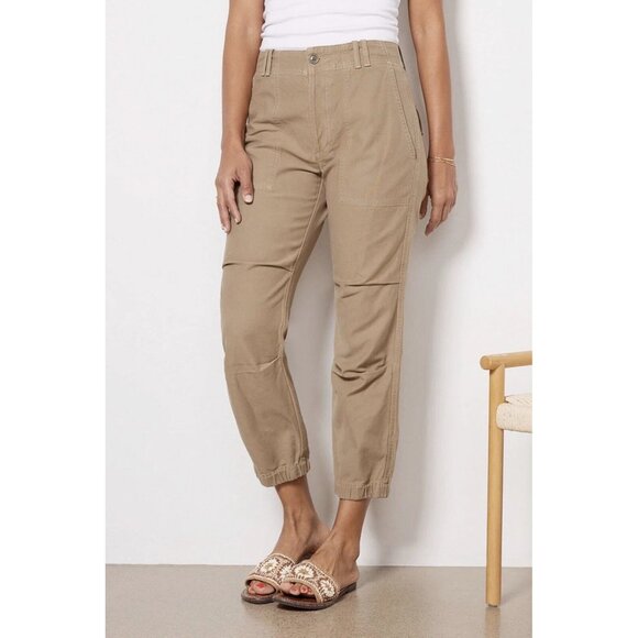 Citizens Of Humanity Pants - Citizens of Humanity Agni Pants Womens 31 Tan Utility Mid Rise Trouser Cocolette